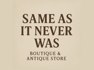 Same As It Never Was